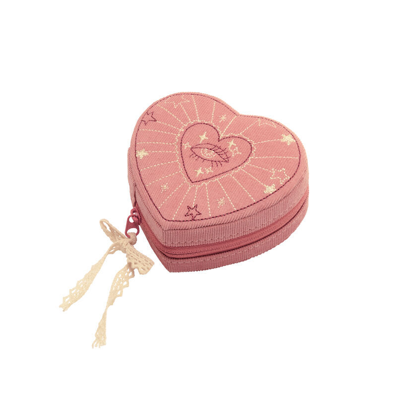 Heart Jewelry Box Pink Theatre Magic