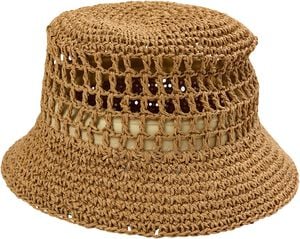 RAFFIA Bucket Hat