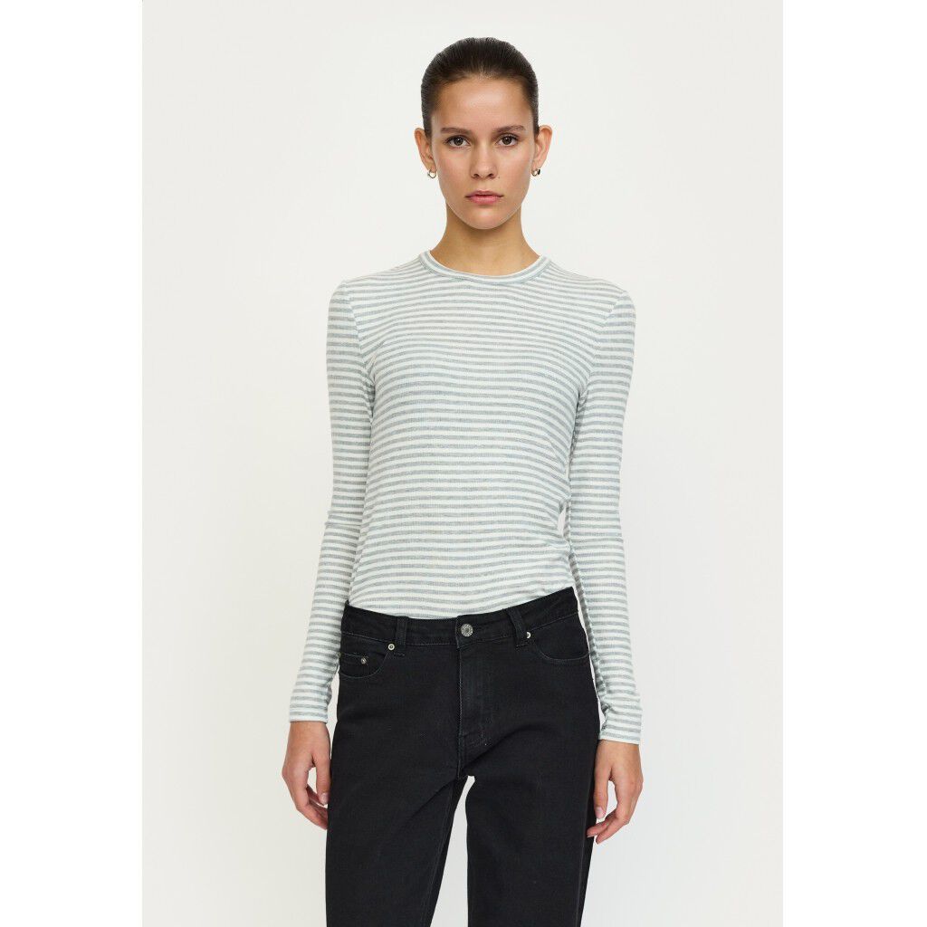 SRFenja Stripe O-neck Top