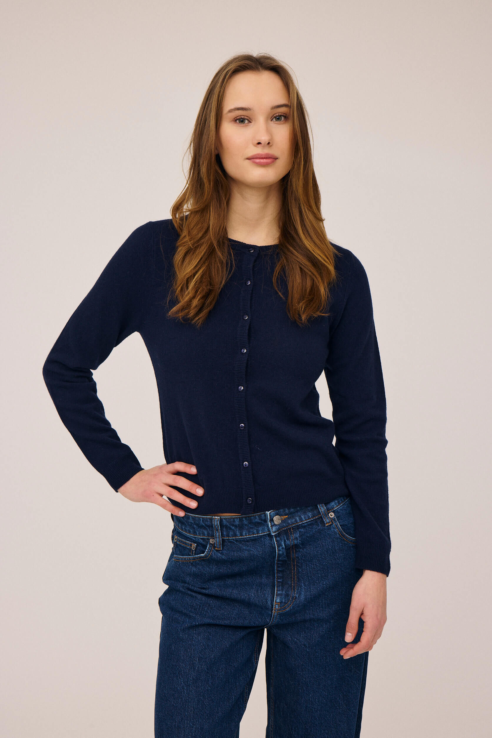 Myrna 3 RWS Cardigan Lambswool