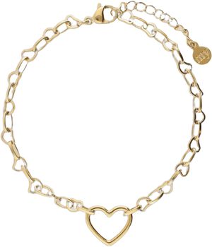 Bracelet heart chain
