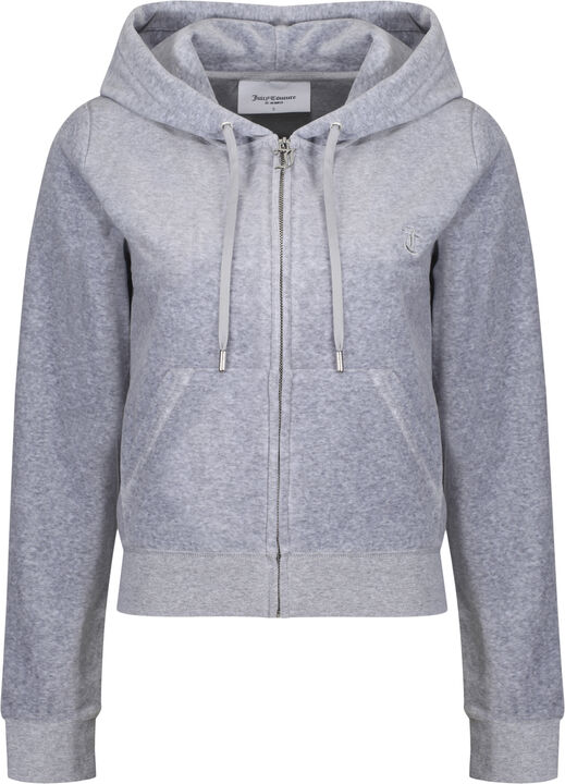 Robertson Classic Velour Zip Trough Hoodie