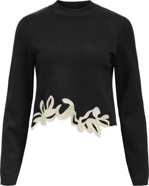 OBJEDISON KNIT RE L/S PULLOVER 136