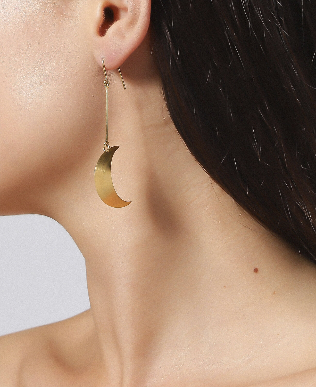 Half Moon Earring