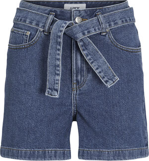 JXCELEN HW PAPERBAG DENIM SHORTS EX