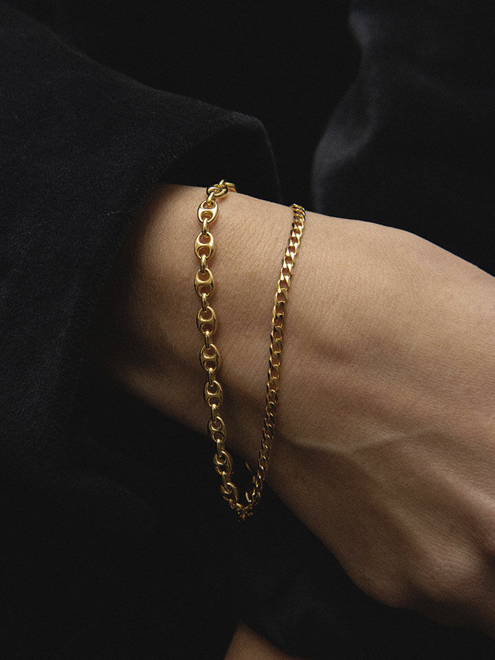 Saffi Bracelet Medium Gold HP