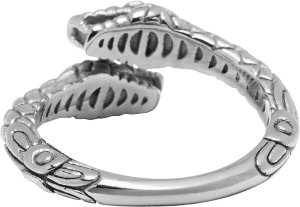 Men's Stainless Steel Vintage Snake Ring