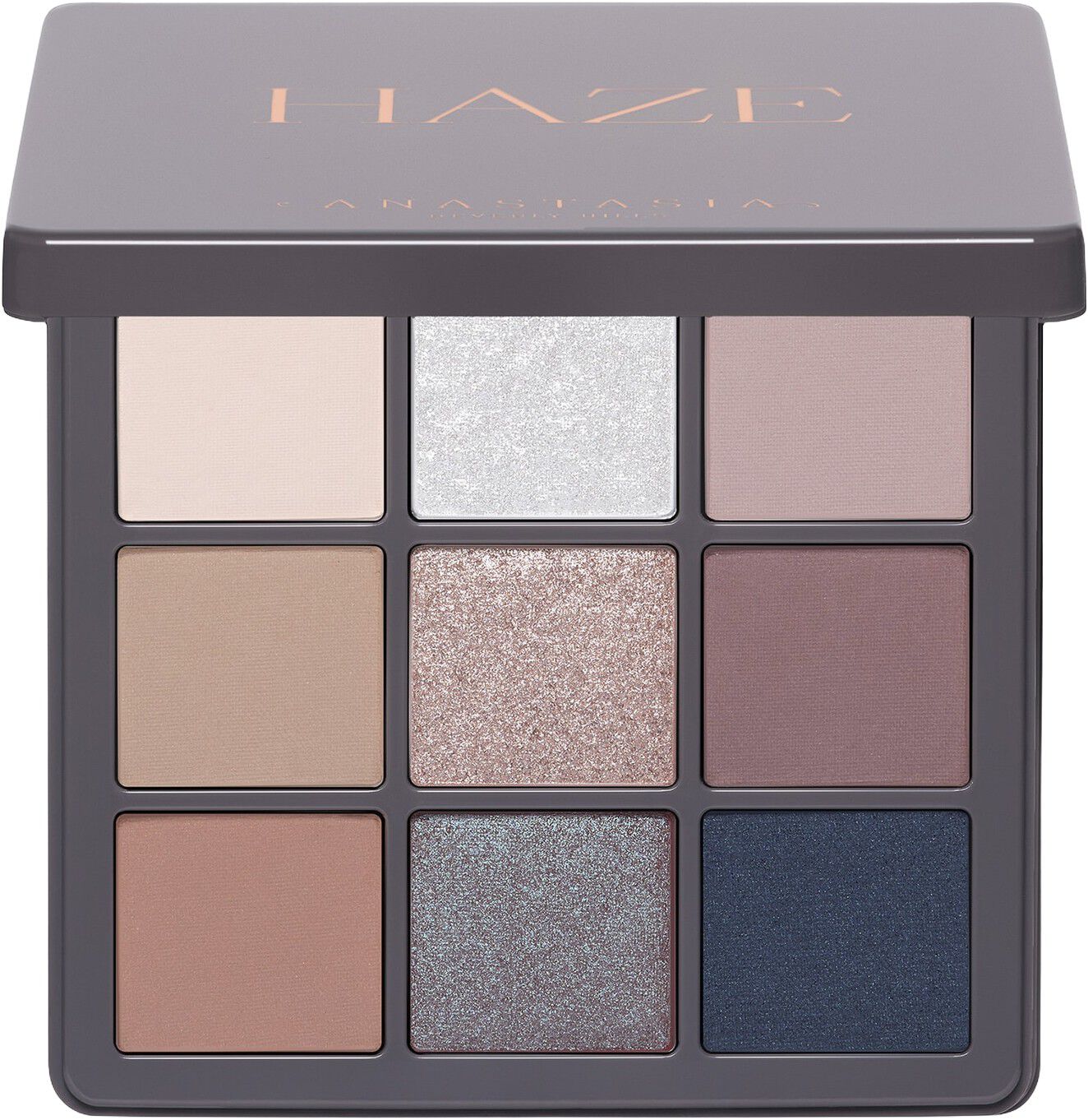 Haze Mini Eyeshadow Palette - Palette med 9 &oslash;jenskygger