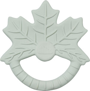 Leaf Teether - Dusty Green