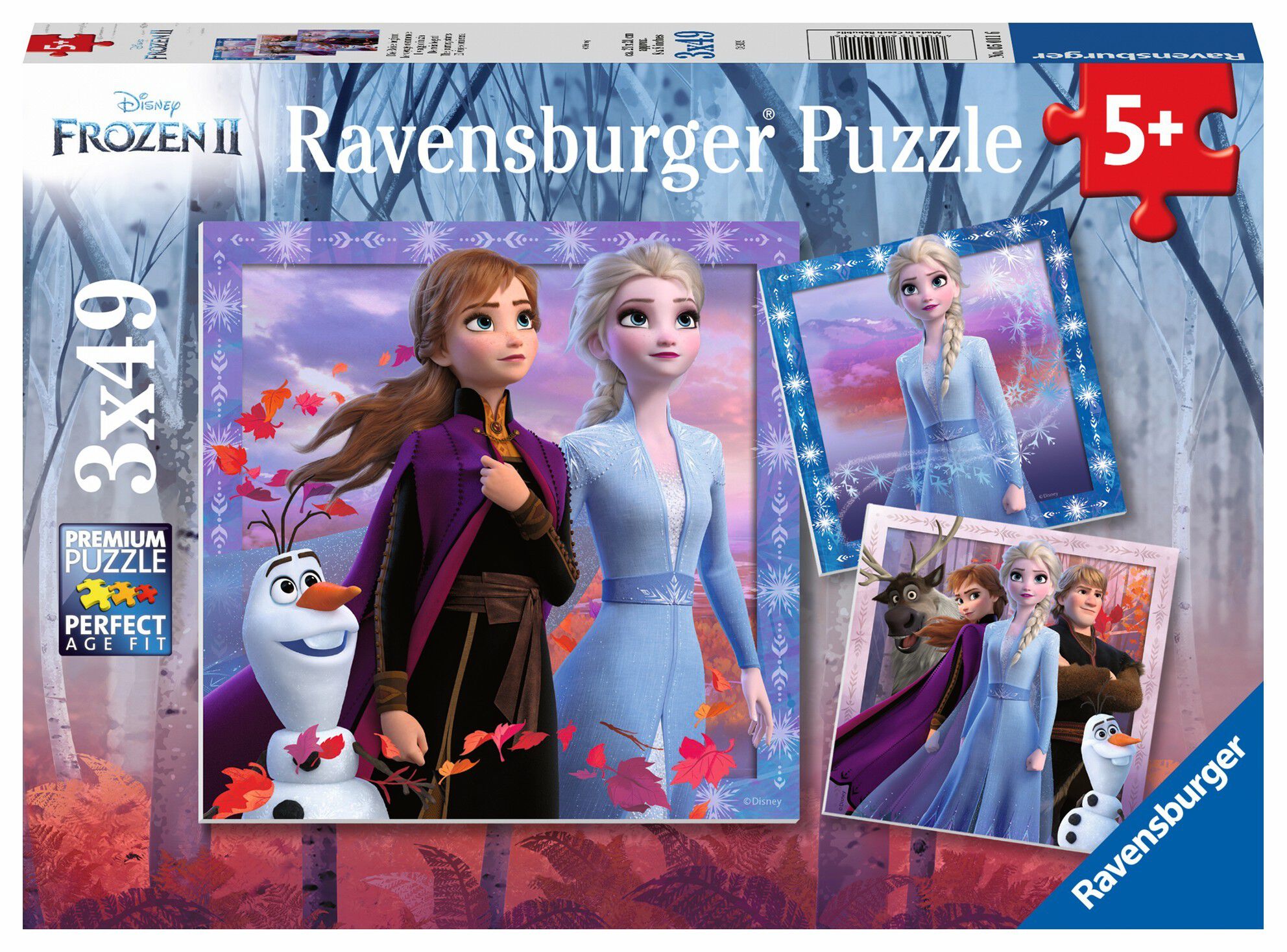 Ravensburger 3x49brikker Frozen motiv