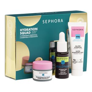 KIT D'HYDRATATION - Sæt med 3 fugtgivende basisprodukter til ansigtet