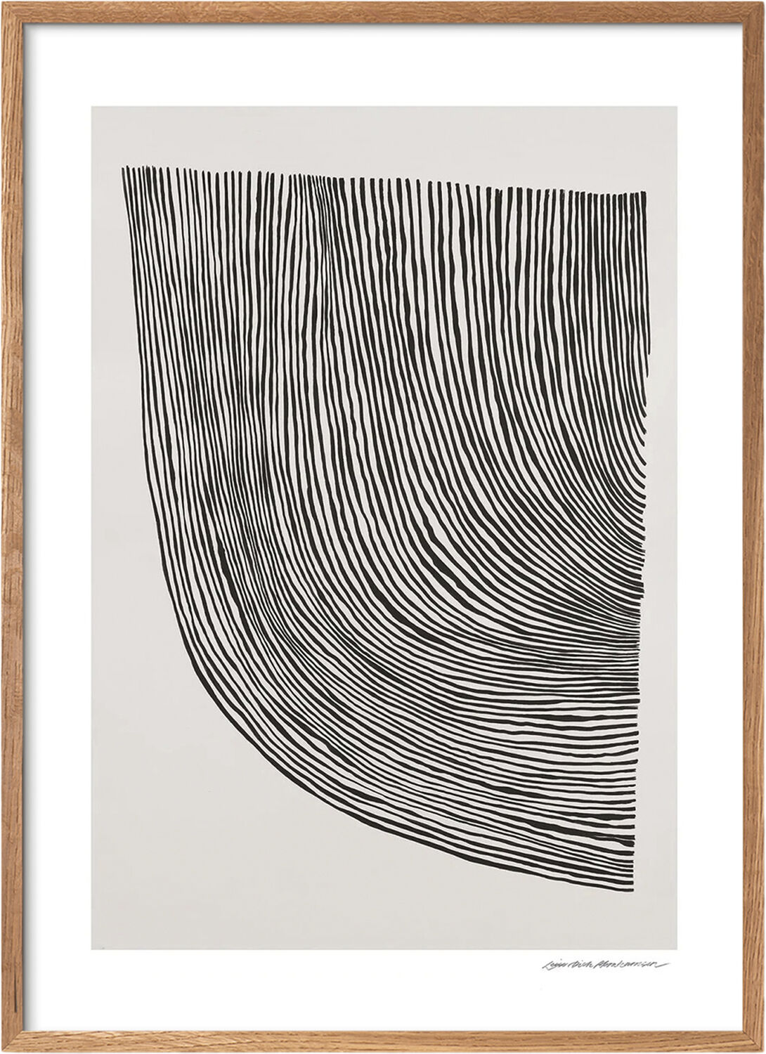 The Poster Club - Curves Black 5070