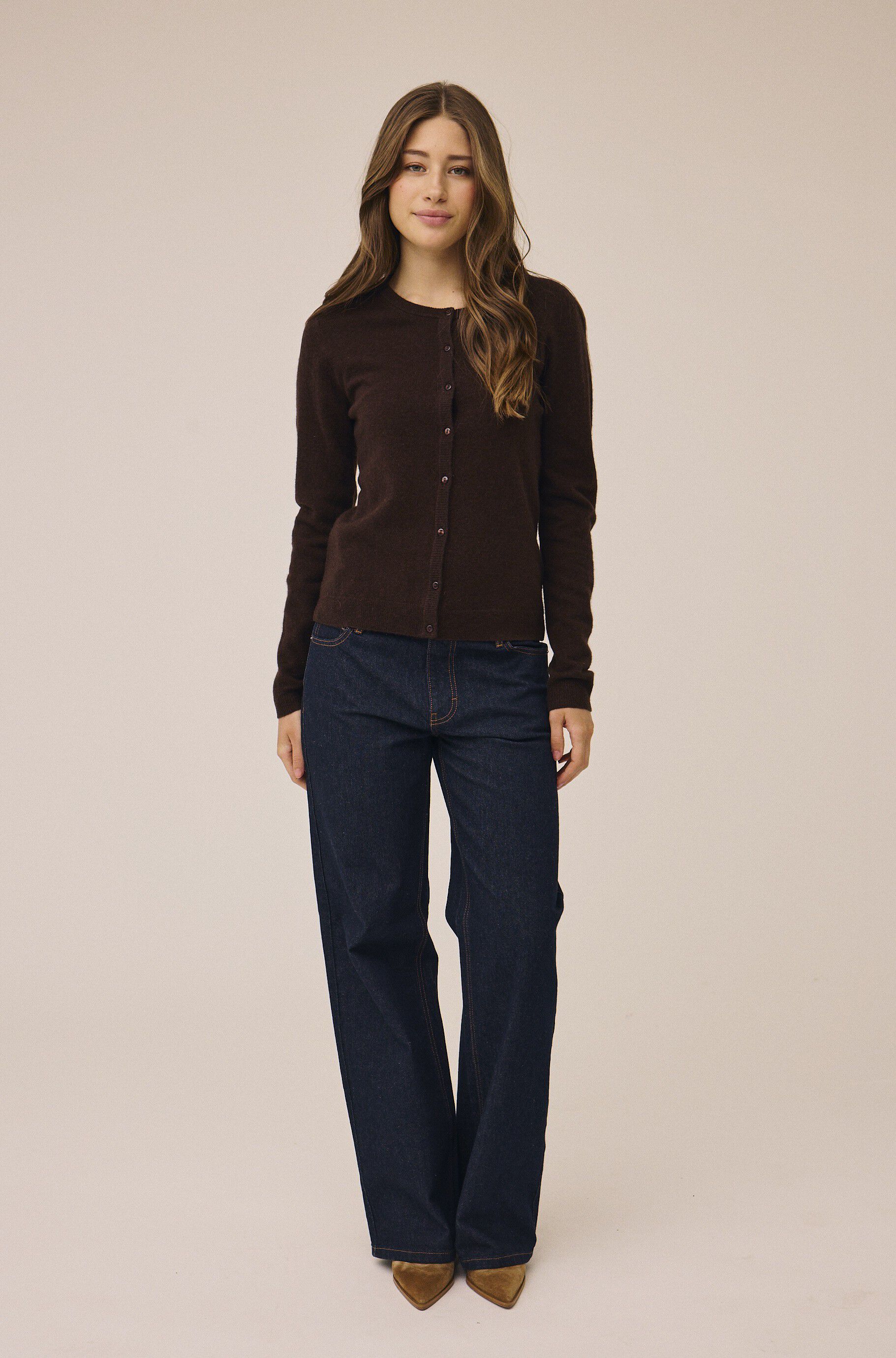 Myrna 3 RWS Cardigan Lambswool