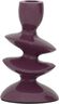 Urban Nature Culture candle holder Tove, prune