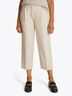 LINEN MIX PLEATED TAPERED PANTS