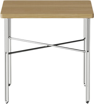 Inline Low table H400 x W400 x D400 - TOP Natural oak