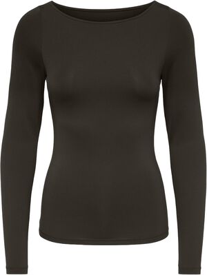 ONLEA L/S BOATNECK TOP CS JRS