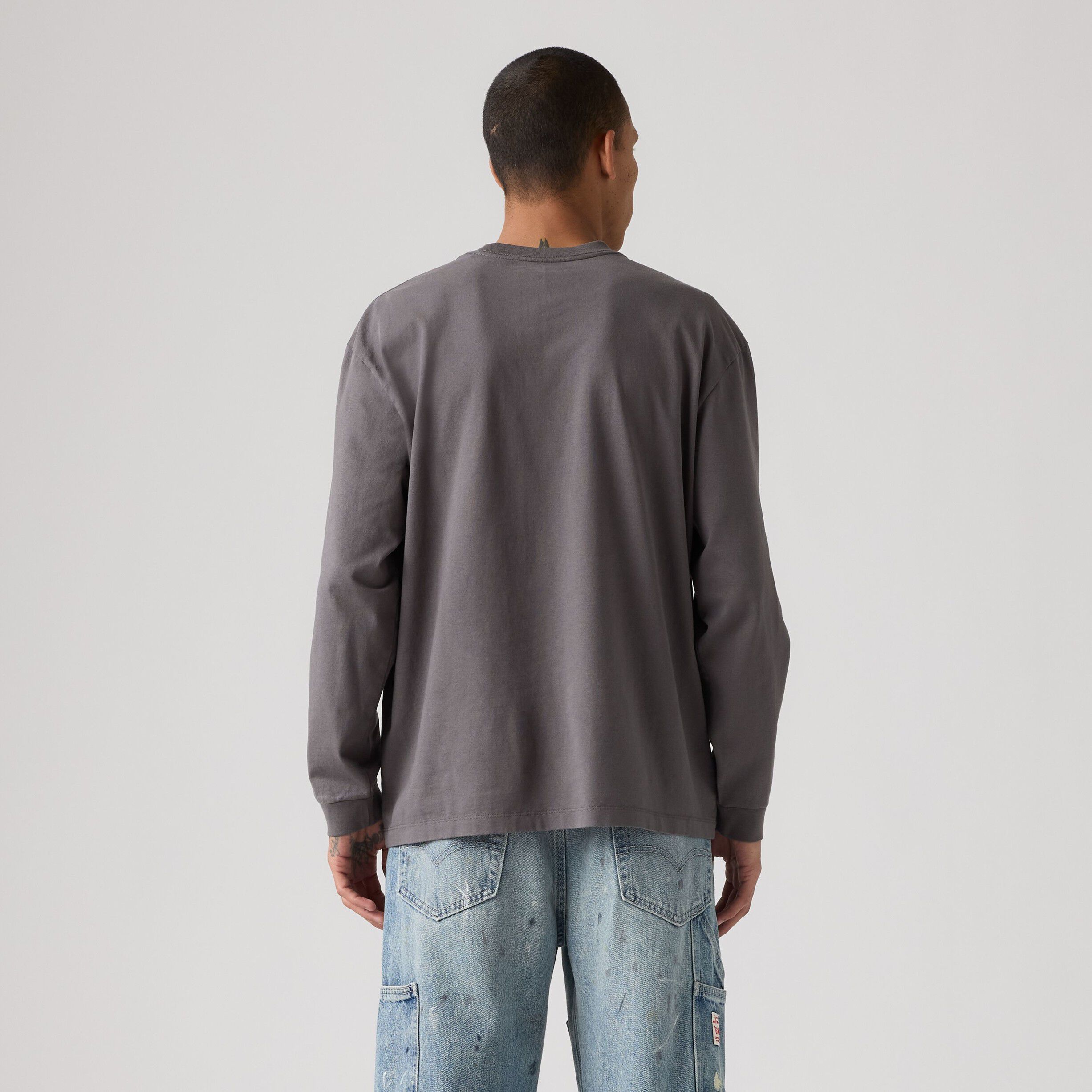 LS WORKWEAR TEE VOLCANIC GLASS