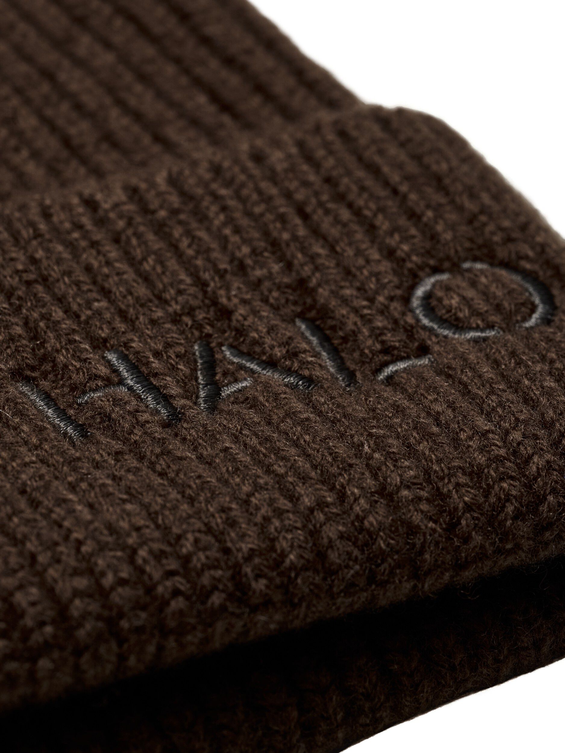 HALO WOOL RIB BEANIE