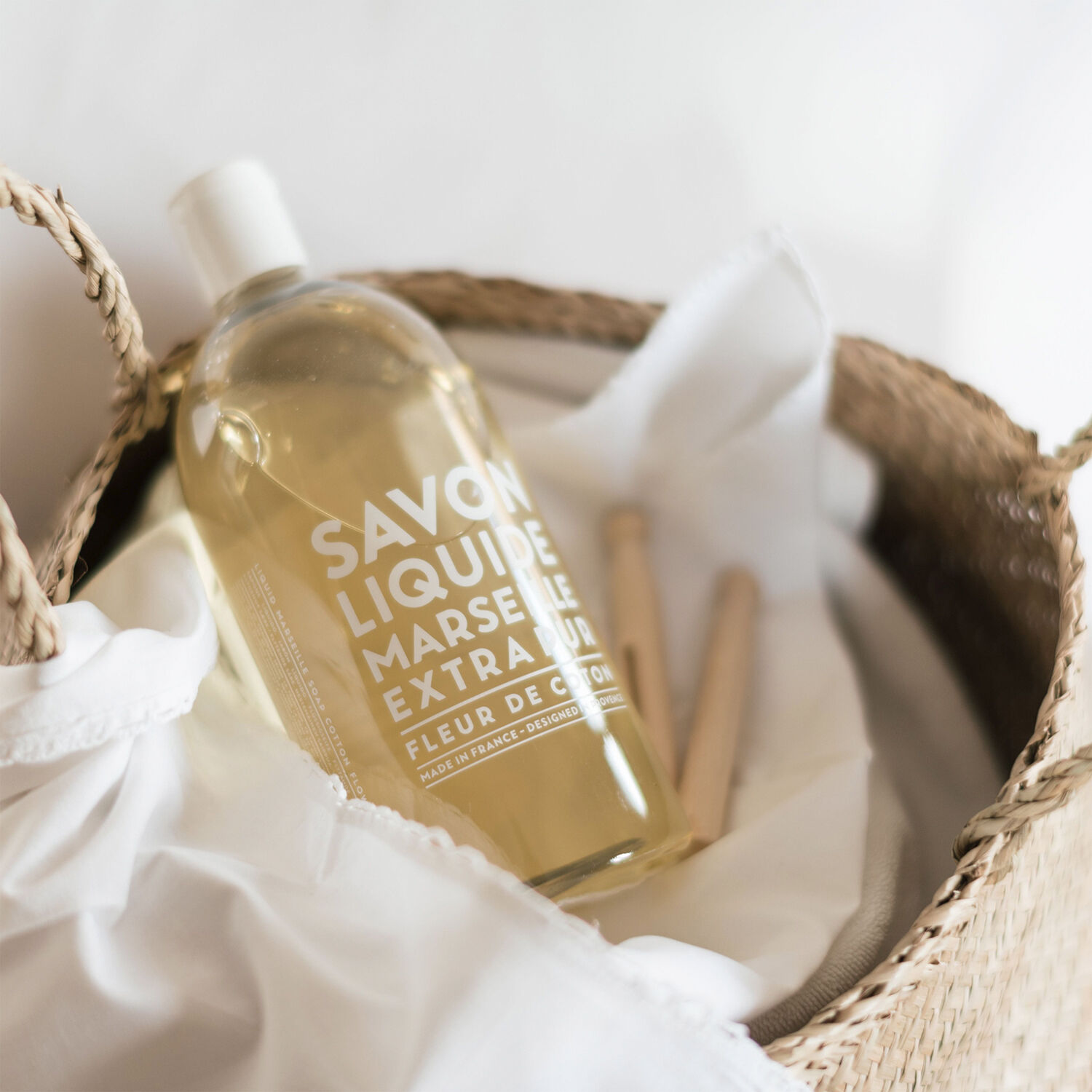 LIQUID MARSEILLE SOAP REFILL COTTON FLOWER 1 L