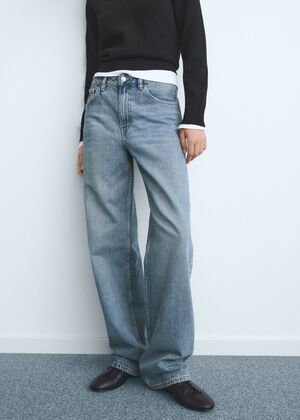 Miami medium-rise straight-fit jean