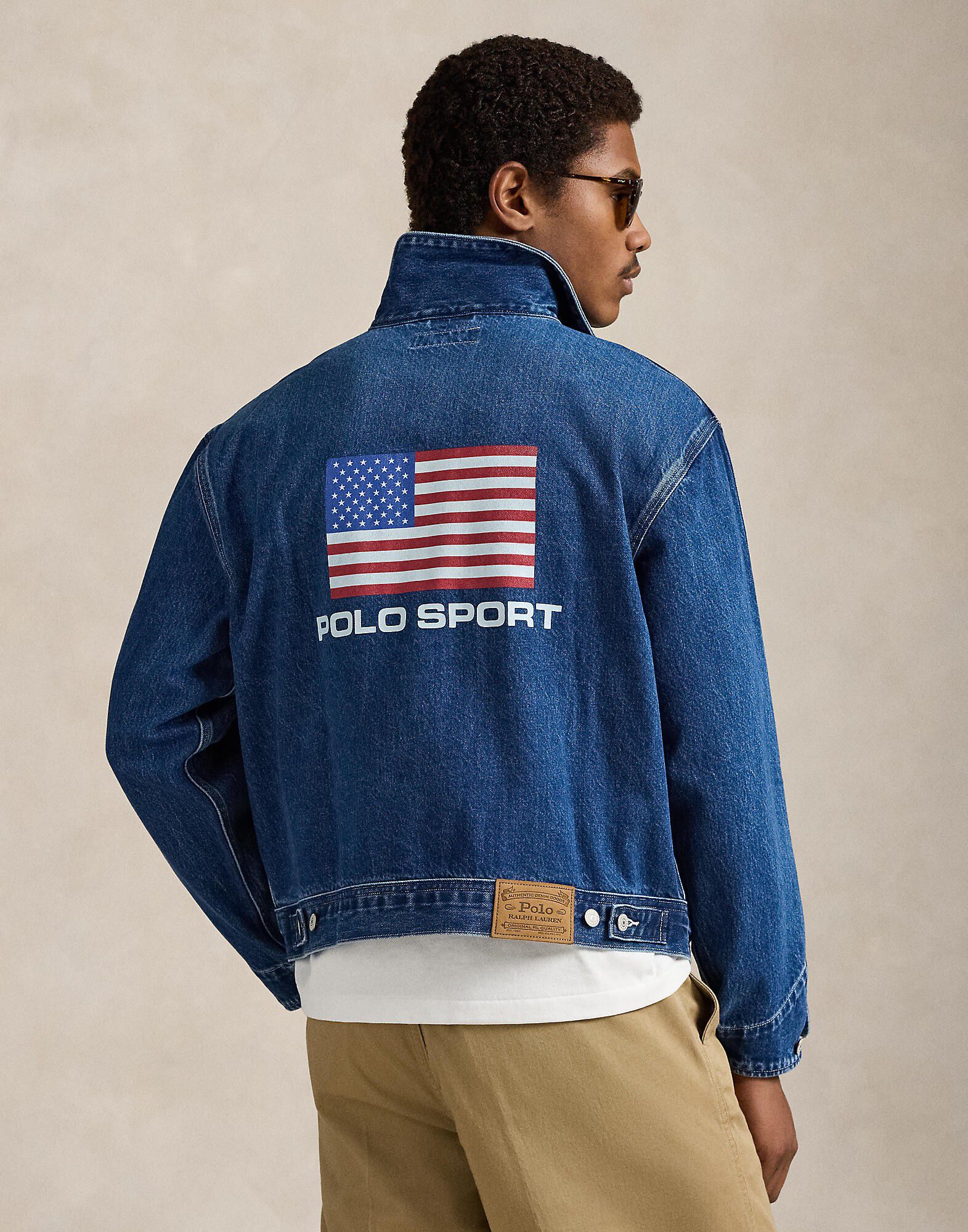 Relaxed Fit Polo Sport Trucker Jacket