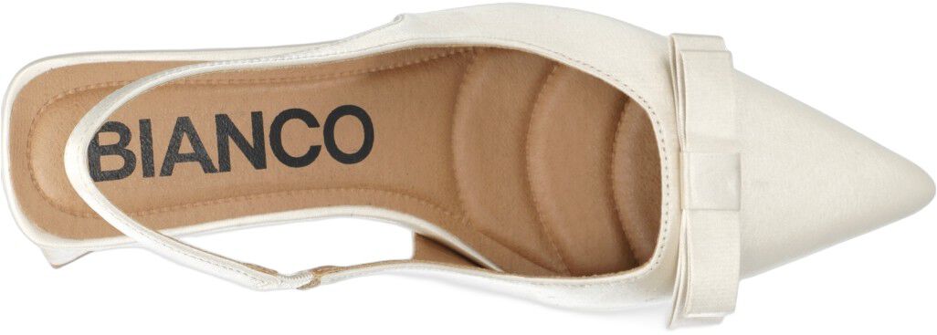 BIAMARALYN Bow Slingback Satin