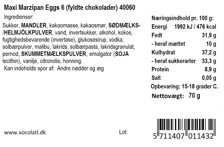 Maxi marzipan eggs 6