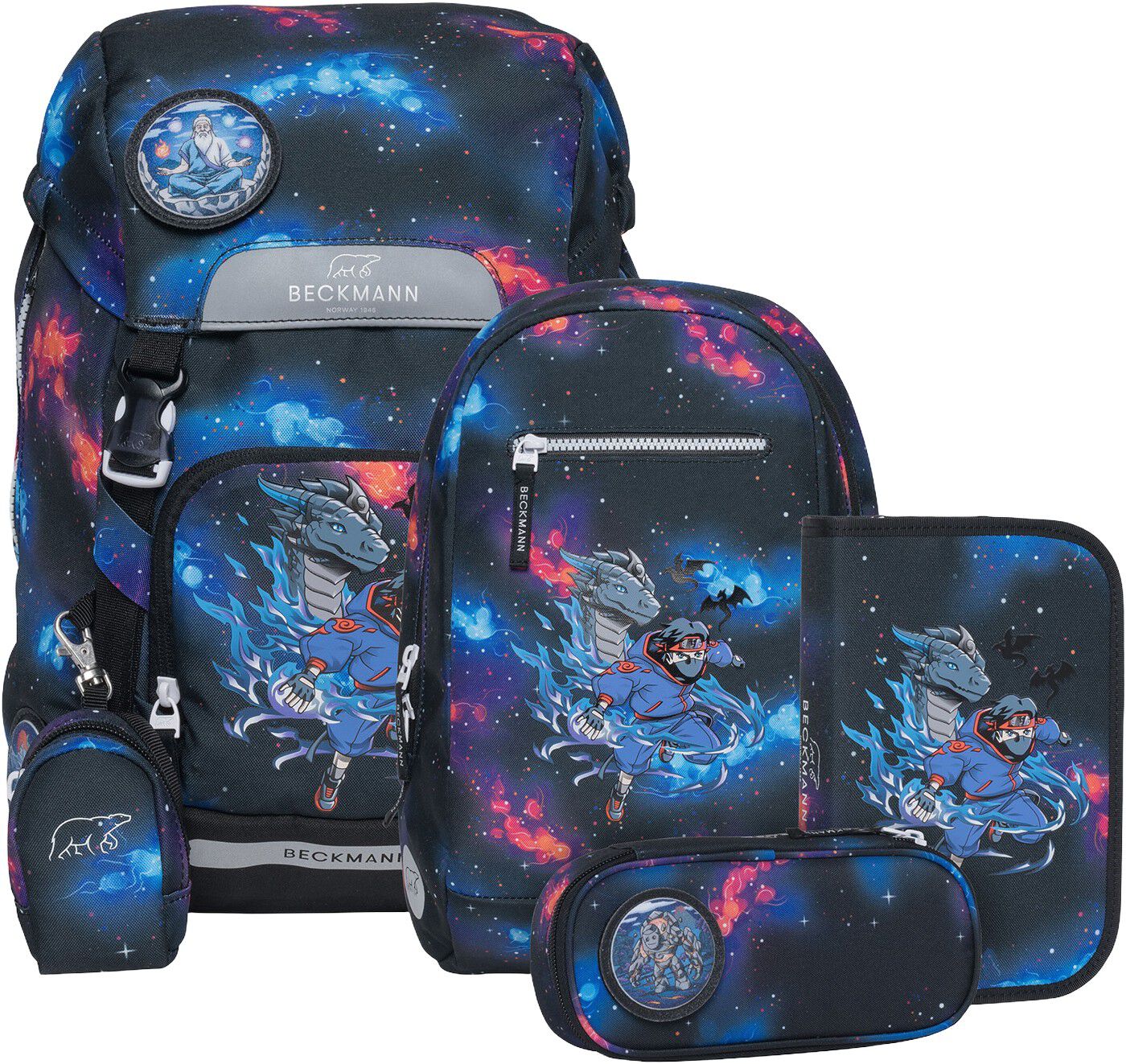 Beckmann Classic Skoletaskes&aelig;t