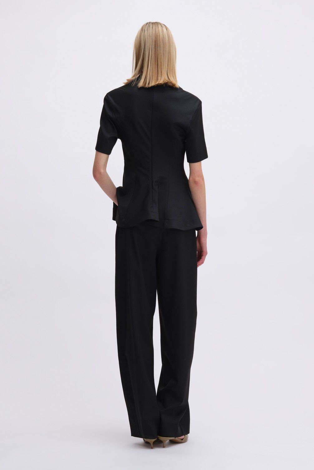 COCOON SUITING PANTS