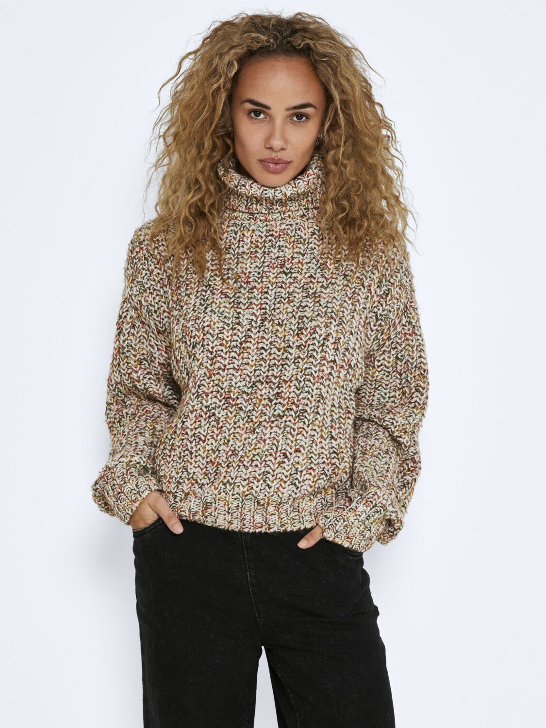 NMMARNEY L/S HIGH NECK KNIT FWD NOO