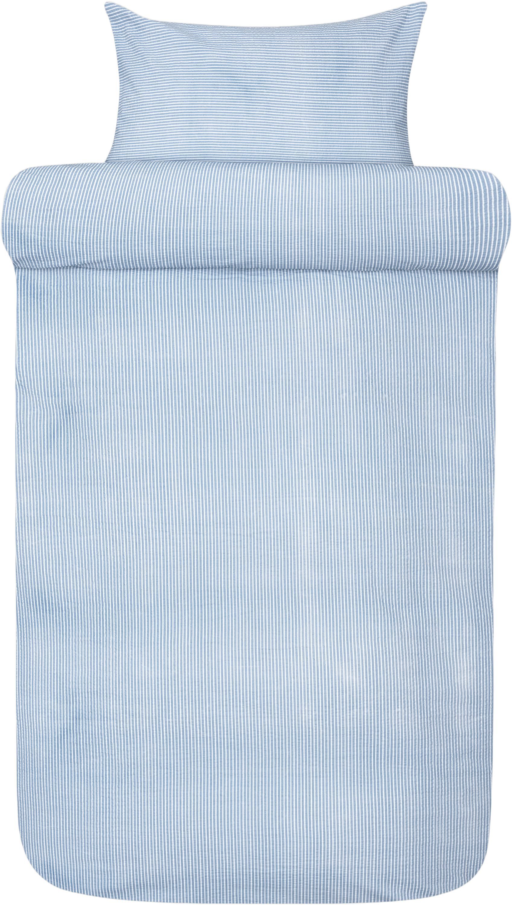 Lykke senges&aelig;t denimbl&aring;