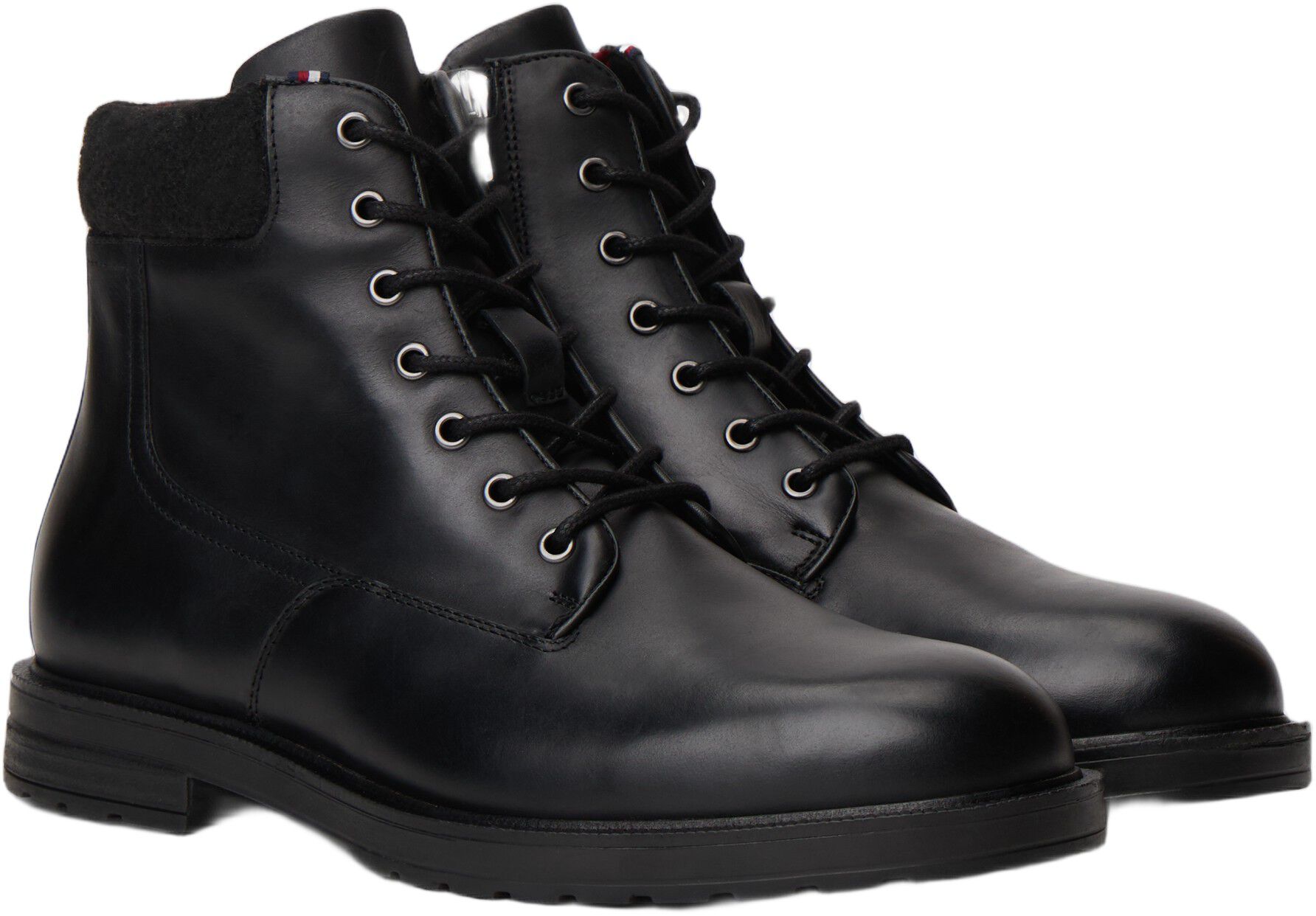 CLEATED HILFIGER W LTH BOOT