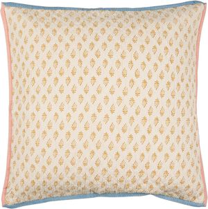 Pude Vigga m/mustard print dobbeltv&aelig;vet,