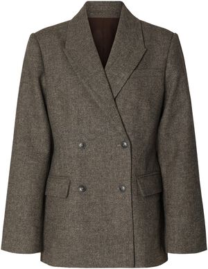 SLWREEDA WOOL BLEND DB BLAZER