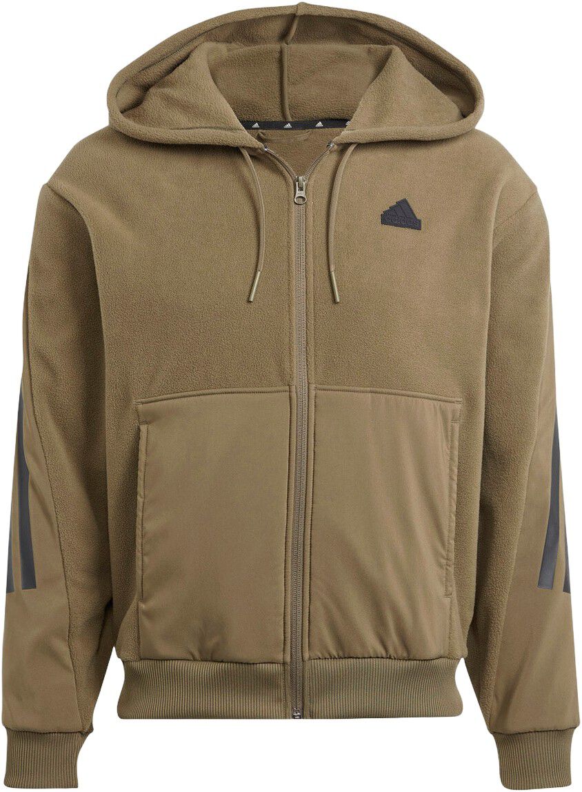 Future Icons 3-Stripes Full Zip H&aelig;ttetr&oslash;je