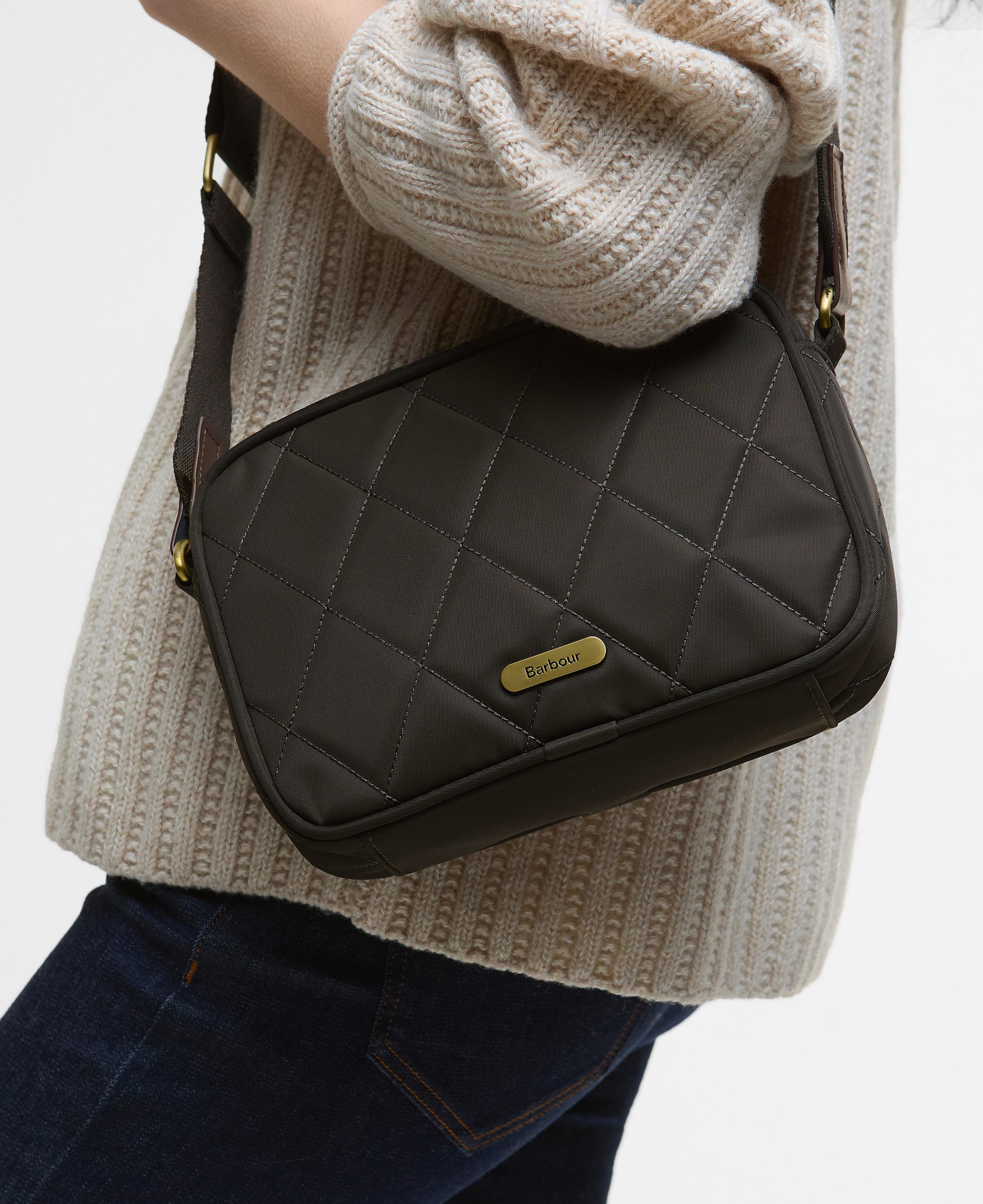 Barbour Quilted Crossbody Bag