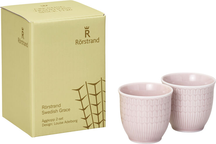 Swedish Grace Æggebæger 4 cl Rose 2 styk