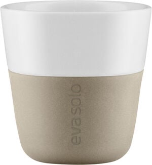 2 Espresso-krus Pearl beige
