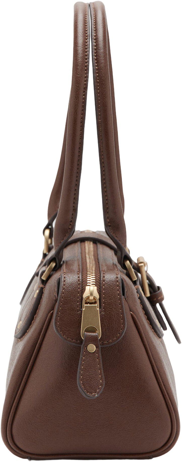 Buckle shoulder bag