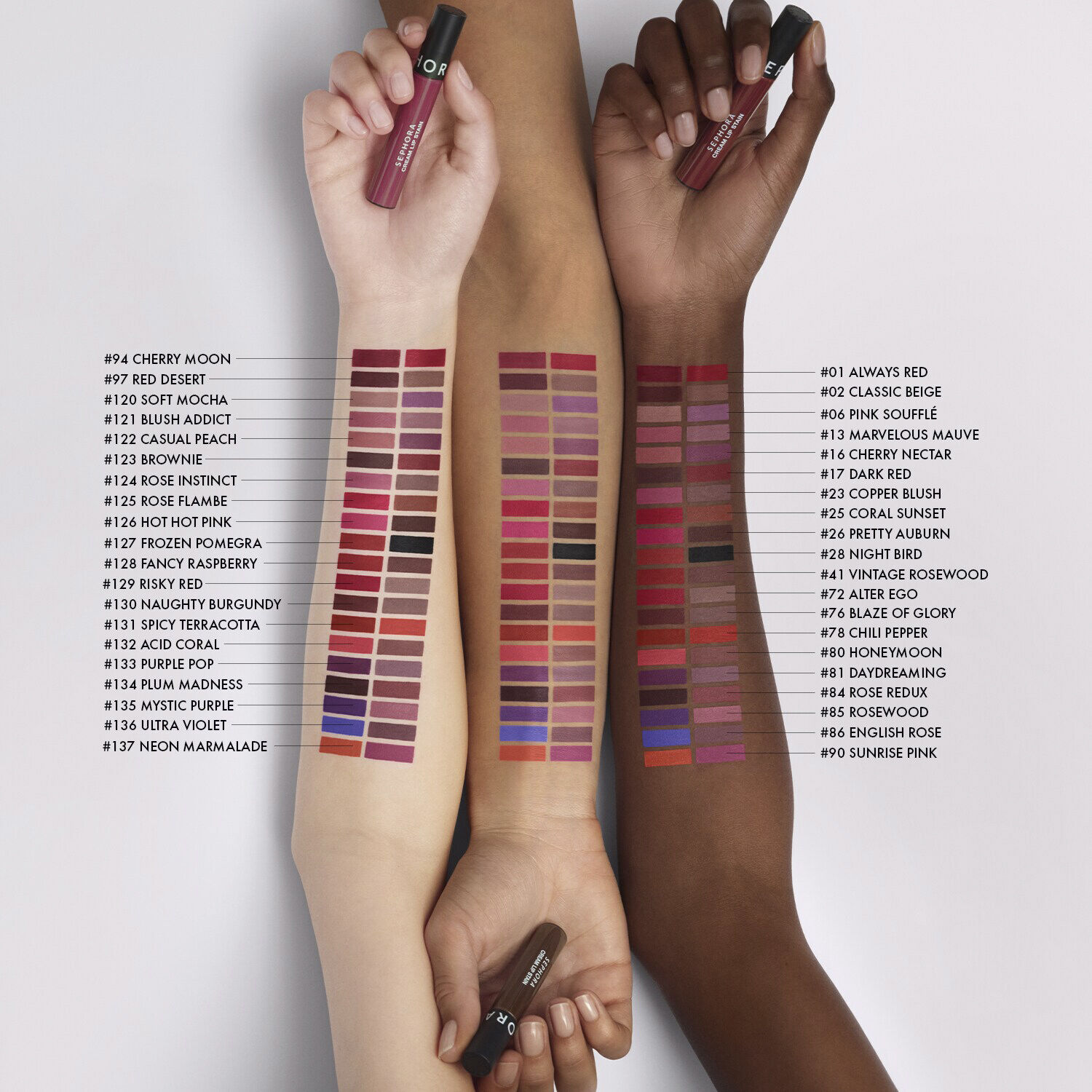 Cream Lip Stain - Matte Liquid Lipstick - Mat flydende l&aelig;bestift