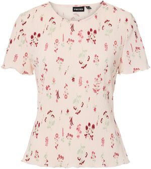 PCFLORA SS O-NECK TOP JRS MSA BC