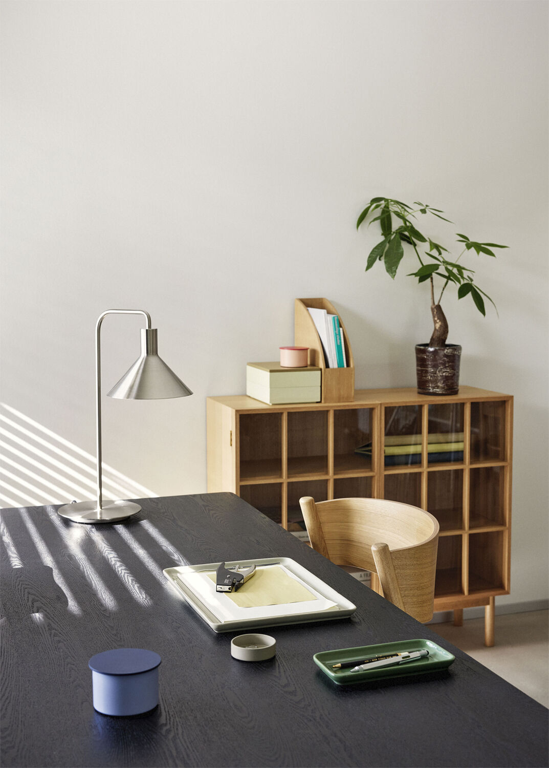 District Opbevaringskasse Small Bl&aring;/M&oslash;rkebl&aring;