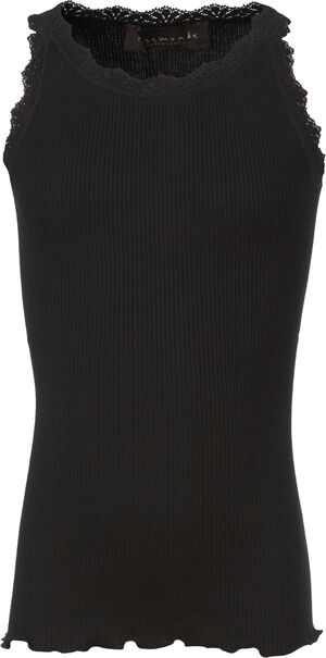 Silk top regular w/ lace