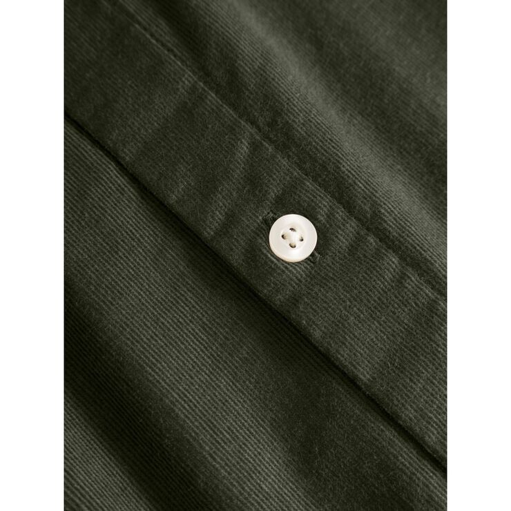 Regular fit corduroy shirt - GOTS/Vegan