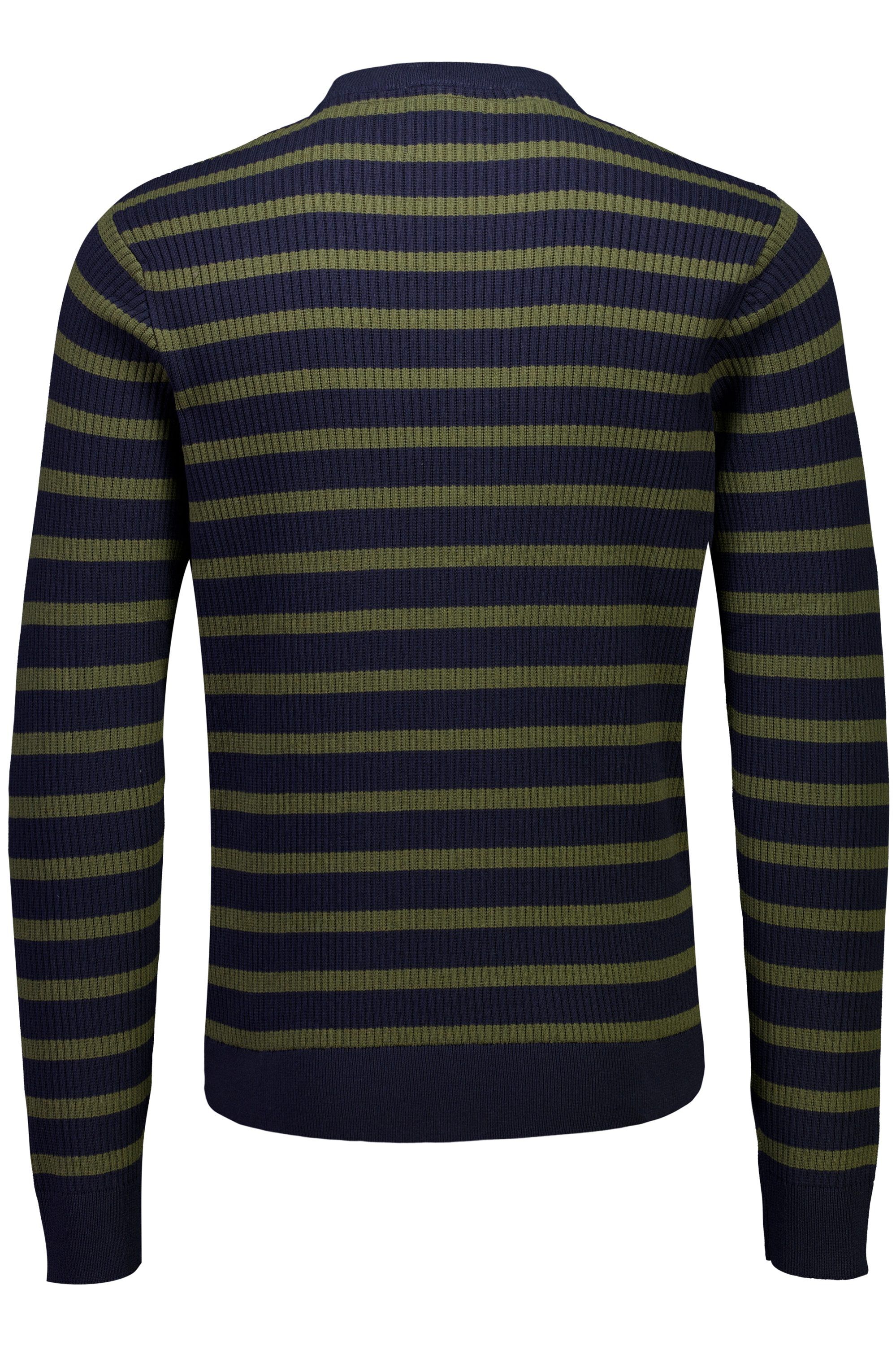 Recycled crew neck knit L/S