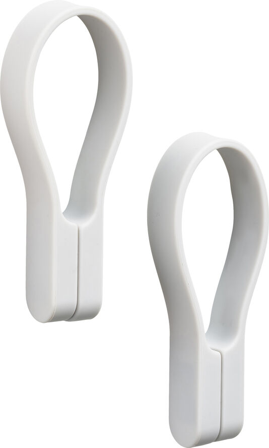 Håndklædestrop Loop magnet 2 stk. Soft Grey
