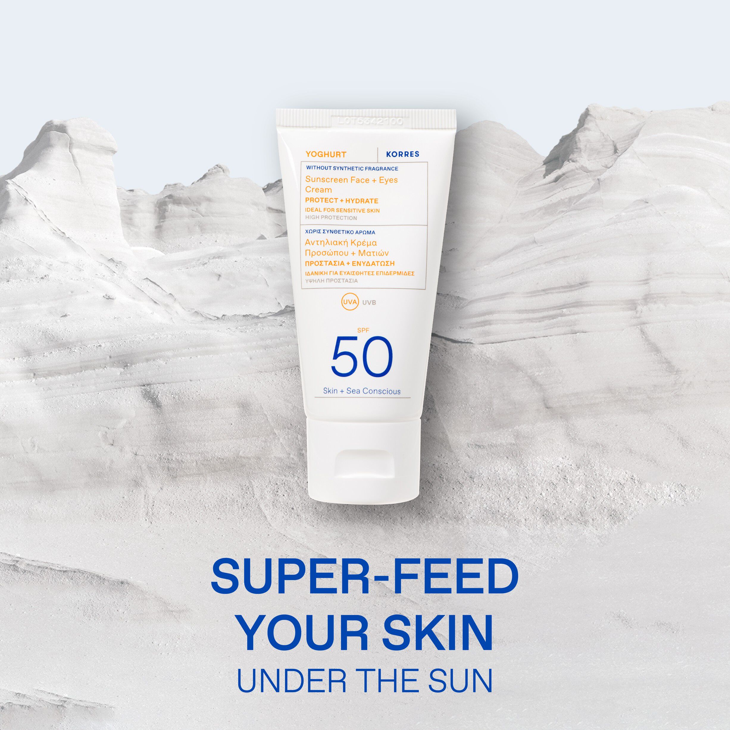 Yoghurt Face + Eyes Sunscreen SPF 50