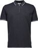 Polo shirt with zip recycled