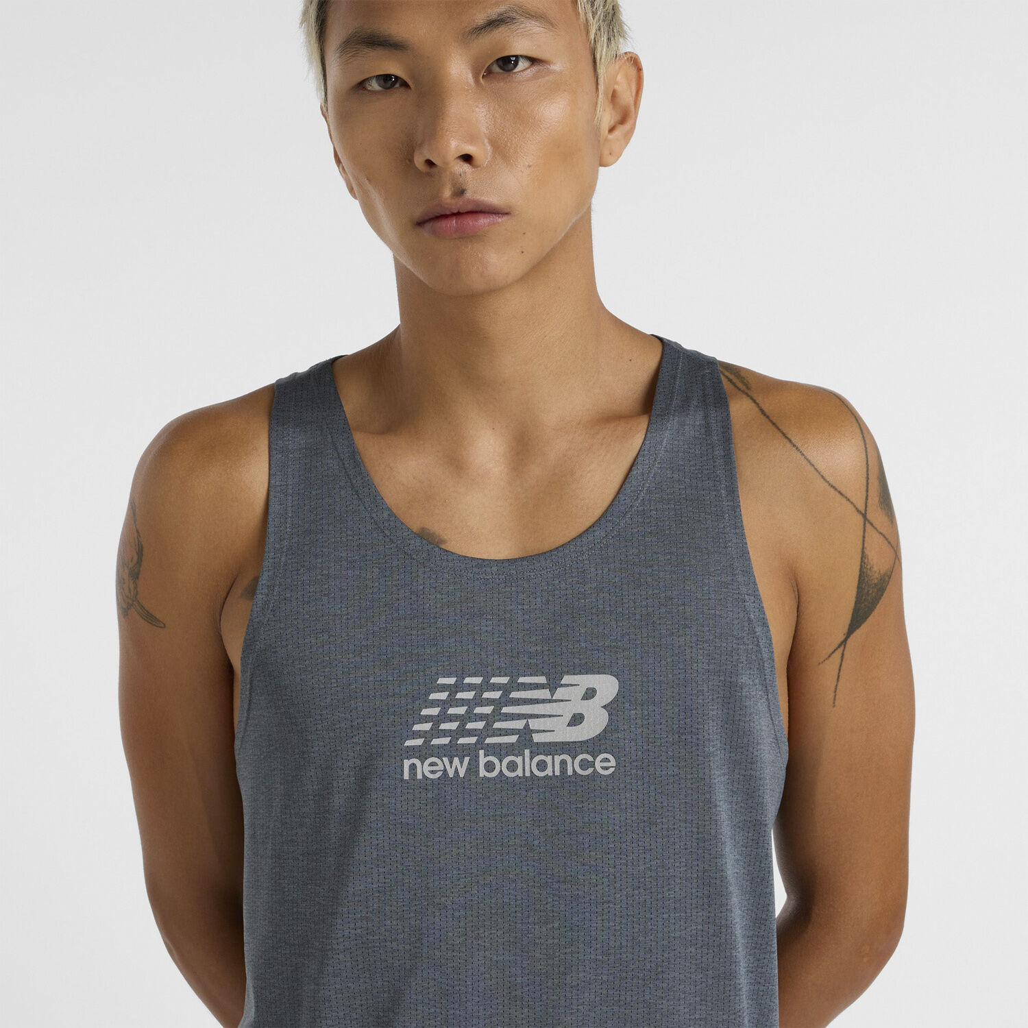 Athletics Reflective Graphic Tanktop